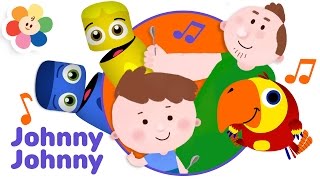 Color Crew Presents Johnny Johnny Yes Papa Song for Babies  Nursery Rhymes for Kids  BabyFirst [upl. by Pearce]