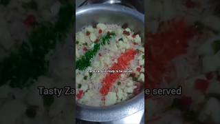 Tri Colour Zarda ready in 10 Minutes recipe food reels shortsshort subscribe [upl. by Ollehto]