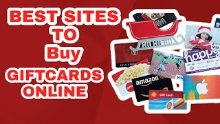 Best site to buy giftcards online [upl. by Dammahum]