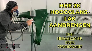 Hoe 2K hoogglanslak aanbrengen [upl. by Saffren]