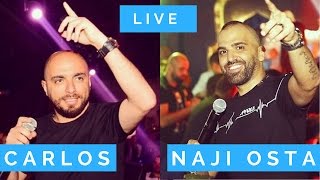 Carlos amp Naji el Osta live one man show party 7afle Lebanon  كارلوس ناجي الاسطا [upl. by Nauqan]