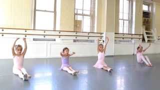 The Joffrey Ballet School NYC Pre Ballet 2 Class feature from The Childrens Program [upl. by Rhynd]