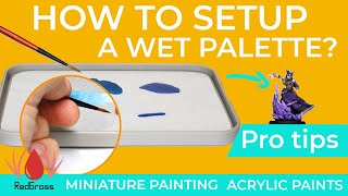 How to setup a wet palette [upl. by Apicella]