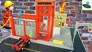 MATCHBOX Action Drivers Fire Station Rescue NEW 2021 [upl. by Catton743]