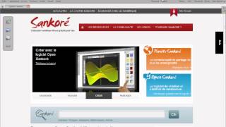 OpenSankore  1 Linterface [upl. by Refotsirc]