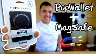 NEW PopSockets PopWallet with MagSafe REVIEW [upl. by Elaval260]