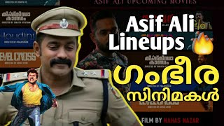 Upcoming movies of Asif ali  Malayalam [upl. by Crofoot]