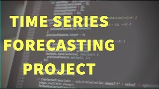 Time Series Analysis in Python  Time Series Forecasting Project Complete  Python Data Science [upl. by Aicenra103]