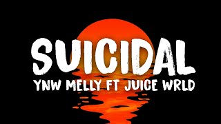 YNW Melly  Suicidal ft Juice Wrld Lyrics [upl. by Aisitel149]