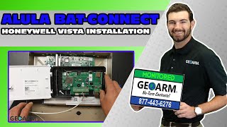 Alula BATConnect Honeywell Vista Installation KEYBUS [upl. by Acile371]