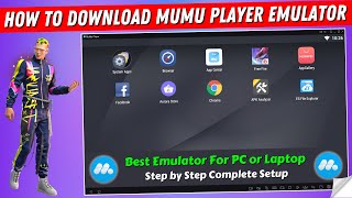 How to Download and Install Mumu Player Android Emulator For PC  Mumu Play Emulator Download [upl. by Yecak]