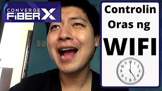 Pano Controlin Oras Ng WIFI sa Converge READ PINNED COMMENT [upl. by Ynnub]