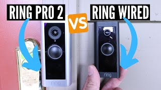 Ring Wired vs Ring Pro 2 Doorbell [upl. by Emad]