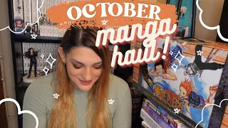 October Manga Haul [upl. by Eulalee]