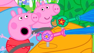 The Water Blaster Ride 💦  Peppa Pig Tales Full Episodes [upl. by Eustis]