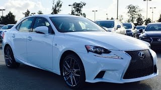 2016 Lexus IS200t F Sport Full Review Start Up Exhaust [upl. by Notxed458]