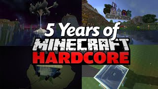 My 5 Years of Minecraft Hardcore Montage [upl. by Joelie668]