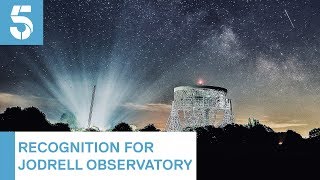 Jodrell Bank Observatory becomes Unesco World Heritage site  5 News [upl. by Herra]