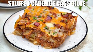 Stuffed Cabbage Casserole  Sweet and Savory Meals [upl. by Coretta]