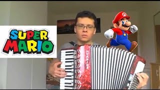 Super Mario Underwater Theme  Accordion [upl. by Peters]