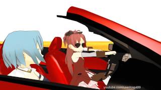 MMD Kyoko and Sayaka Ride Again [upl. by Silas721]