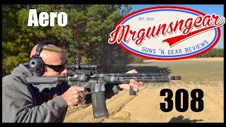 Aero Precision M5E1 AR10 308 Rifle Review HD [upl. by Tamara]