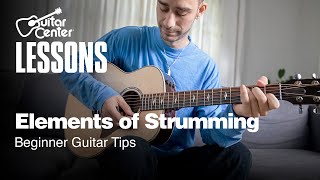 Elements of Strumming Tone Tempo Arpeggiation  Beginner Guitar Tips [upl. by Llebiram]