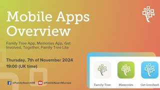 FamilySearch Mobile Apps [upl. by Frost]