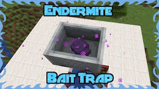 Minecraft Tutorials  Enderman Bait Trap  Endermite Minecart Bait 120119118 [upl. by Eneroc]