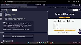 Algorithmic Thinking Dice Game 87 [upl. by Begga139]