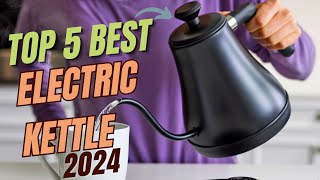 Discover the Top 5 Electric Kettles for 2024  MustHave Appliances [upl. by Troyes]