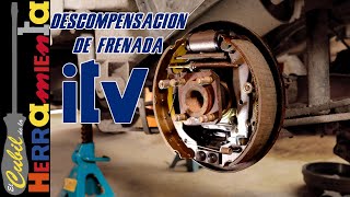 Como reparar descompensación de frenada Frenos de tambor [upl. by Dnalyar]