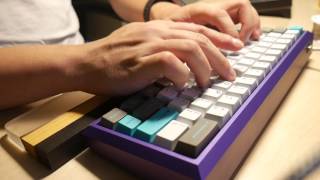 Fjell w Kailh Box Whites Typing Sounds [upl. by Honniball]