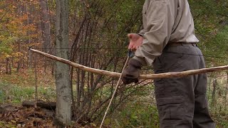 How to Build a Survival Bow  Instructional Video Sample [upl. by Vacuva]