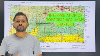 INTERPRETATION OF TOPOGRAPHICAL MAP CHAPTER 1 CLASS 10 ICSE [upl. by Adnael]