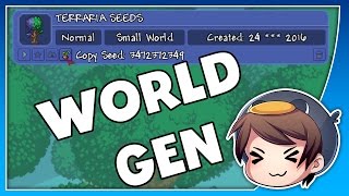 HOW TO ENTER A SEED  Terraria 134 [upl. by Redleh]