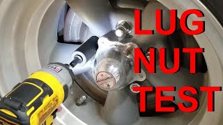 Tacklife Socket Adapter Lug Nut Test With DeWALT DCF887 [upl. by Malvie]