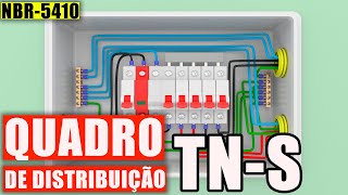 ATERRAMENTO TNS DENTRO DO QUADRO DE DISTRIBUIÇÃO [upl. by Bred]