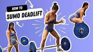 HOW TO SUMO DEADLIFT [upl. by Dene]