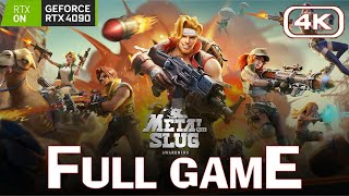 Metal Slug Awakening PC Remastered  FULL GAME Walkthrough 4K 60FPS Global Ver [upl. by Otrebcire]