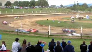 Car Breakers Saloon FINAL Kihikihi Speedway Murray Belz 15m rolls [upl. by Moran]