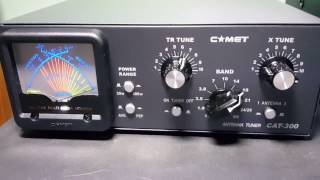 COMET CAT 300 Antenna Tuner Review [upl. by Vescuso]