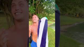 JET SKI ROPE SWING GONE WRONG PART 2 shorts [upl. by Anyzratak669]