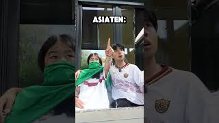 Asiaten vs wie man sich Asiaten vorstellt😂😂 fy memes deutsch asiaten chinese [upl. by Emoryt]