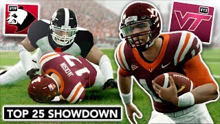 Top 25 Showdown in The Rain  NCAA 14 Team Builder Dynasty Ep 41 S4 [upl. by Asiral640]