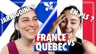 French QUEBEC vs FRANCE  French Quebec expressions vs France expressions wmaprofdefrancais [upl. by De Witt]