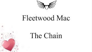 Fleetwood Mac  The Chain lyrics [upl. by Aklog]