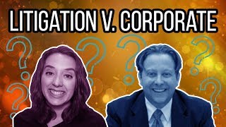 Litigation vs Transactional Law What Does a Corporate Attorney Do  What Do Litigators Do [upl. by Raual]