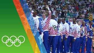 The Dream Teams Basketball gold at Barcelona 1992  Epic Olympic Moments [upl. by Nile]