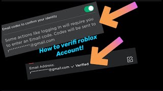 How to verify your roblox account IOS [upl. by Michelle]